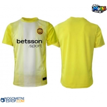 Moški Nogometni dresi Inter Milan Vratar Gostujoči 2025-26 Kratek Rokav